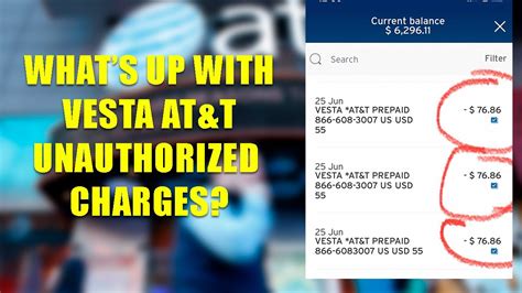 vesta chatr charge on credit card|How to Look Up an Unauthorized Charge on Your .